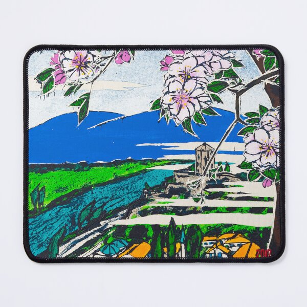 Item preview, Hiroshige-e: Citadel and Počitelj on Neretva River from One Hundred Famous Stops on Your Way to Seaside designed and sold by muhaonline.