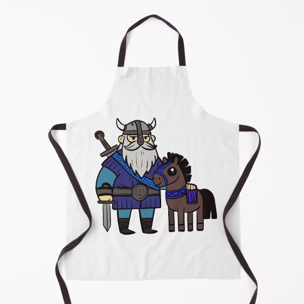 Item preview, Viking and His Loyal Horse designed and sold by YarkaYa.