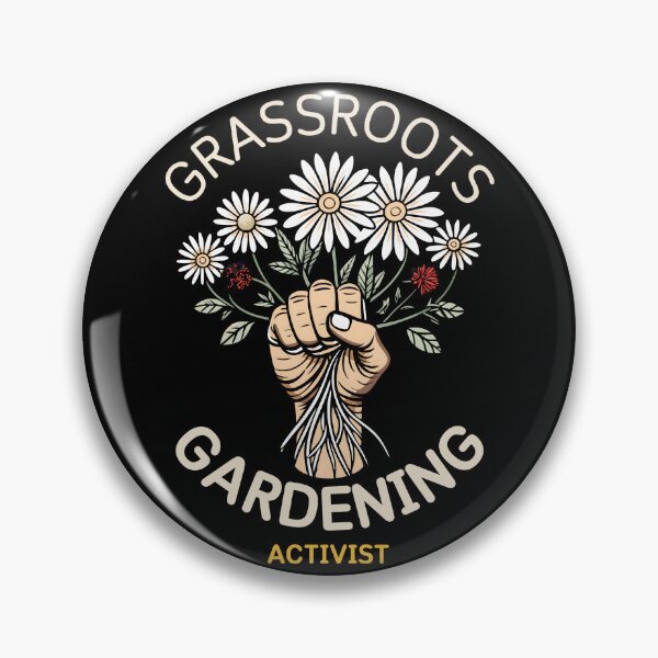 Item preview, Grassroots Gardening Activist Guerilla Urban Gardening designed and sold by Artepilo.