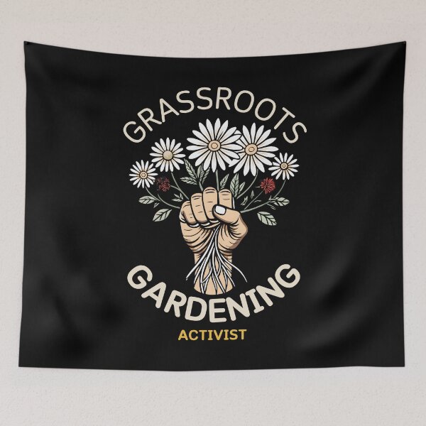Item preview, Grassroots Gardening Activist Guerilla Urban Gardening designed and sold by Artepilo.