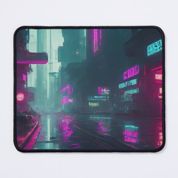 Item preview, Cybercity desolate street designed and sold by GabrielWest.