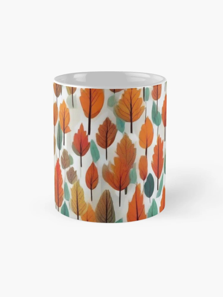 Thumbnail 4 of 6, Coffee Mug, Autumn pattern designed and sold by Fil4.