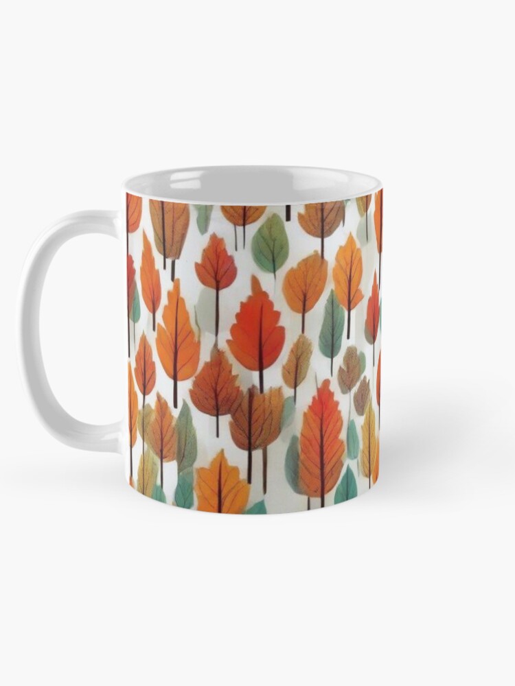 Thumbnail 5 of 6, Coffee Mug, Autumn pattern  designed and sold by Fil4.