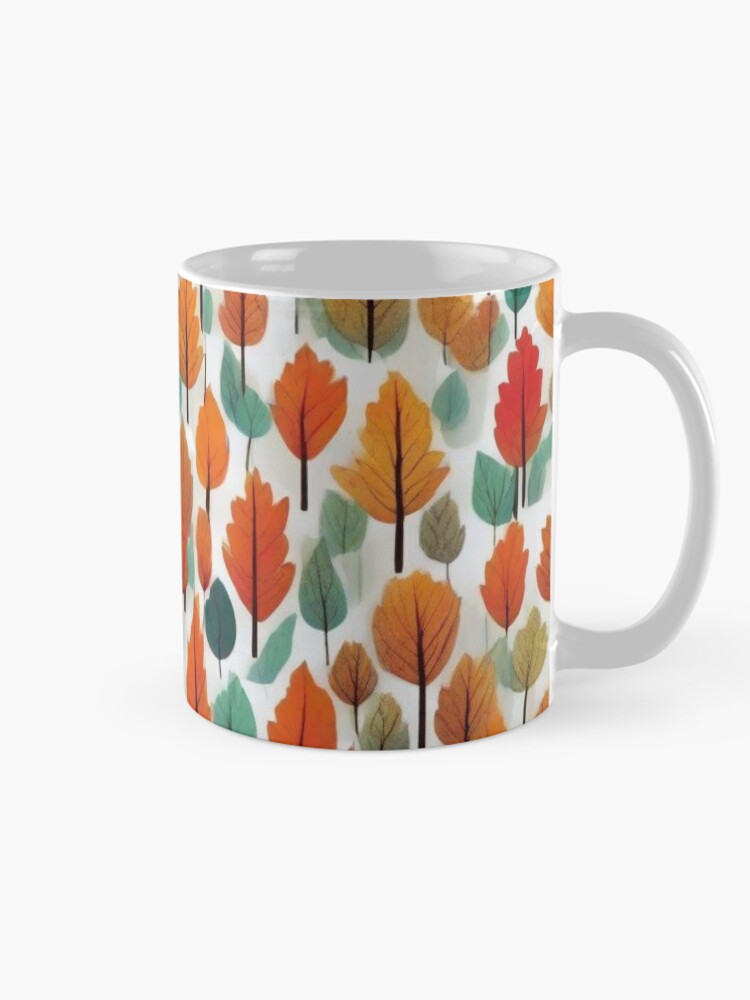 Thumbnail 3 of 6, Coffee Mug, Autumn pattern  designed and sold by Fil4.