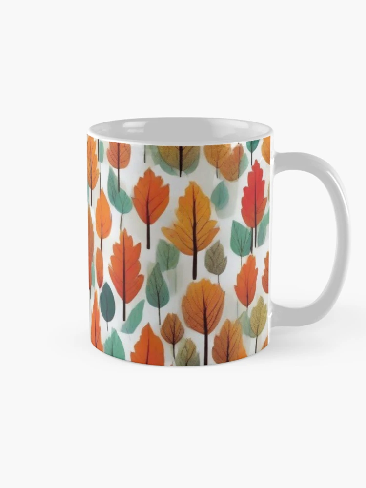 Thumbnail 3 of 6, Coffee Mug, Autumn pattern designed and sold by Fil4.