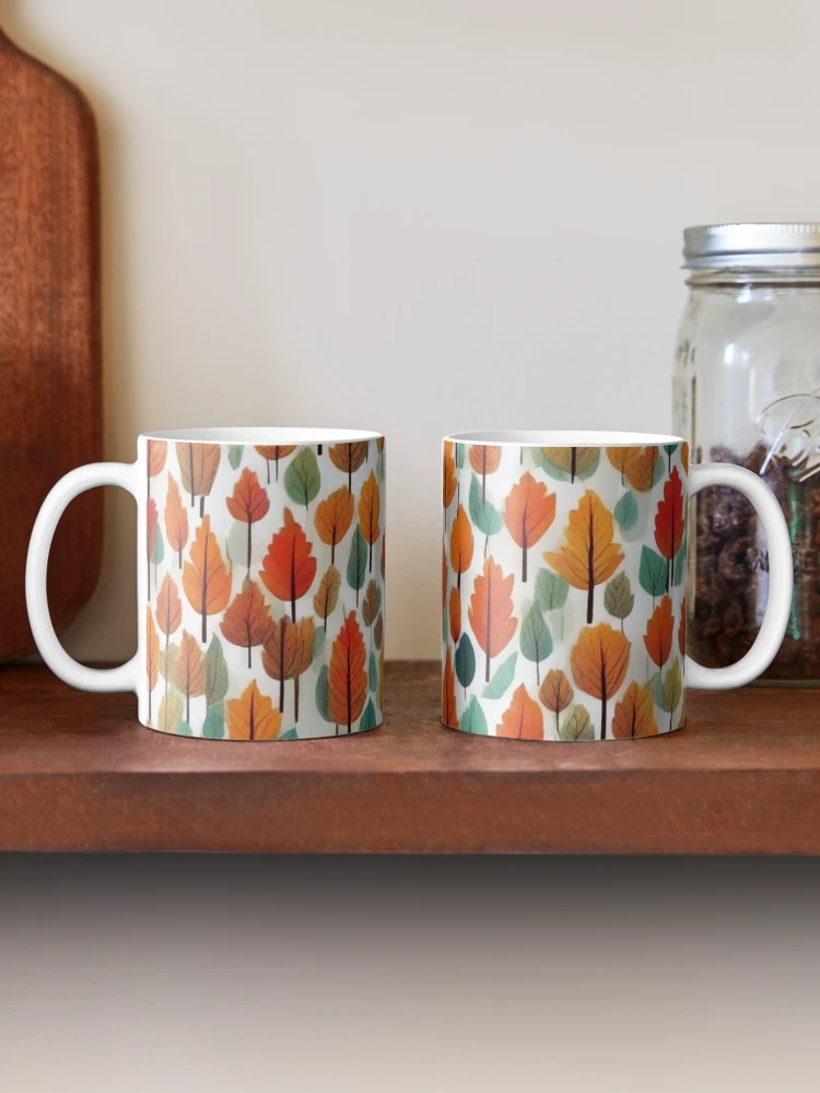 Thumbnail 2 of 6, Coffee Mug, Autumn pattern designed and sold by Fil4.