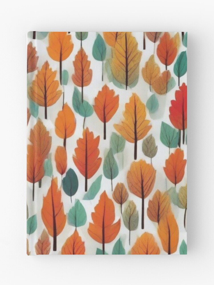 Thumbnail 1 of 3, Journal, Autumn pattern designed and sold by Fil4.