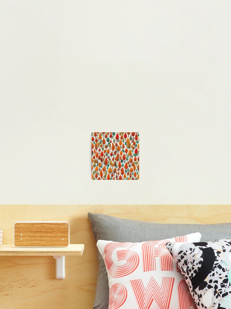 Thumbnail 2 of 3, Photographic Print, Autumn pattern  designed and sold by Fil4.