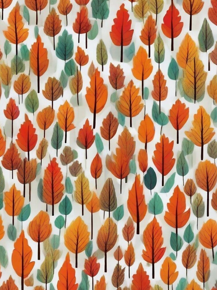 Thumbnail 4 of 4, Graphic T-Shirt, Autumn pattern designed and sold by Fil4.
