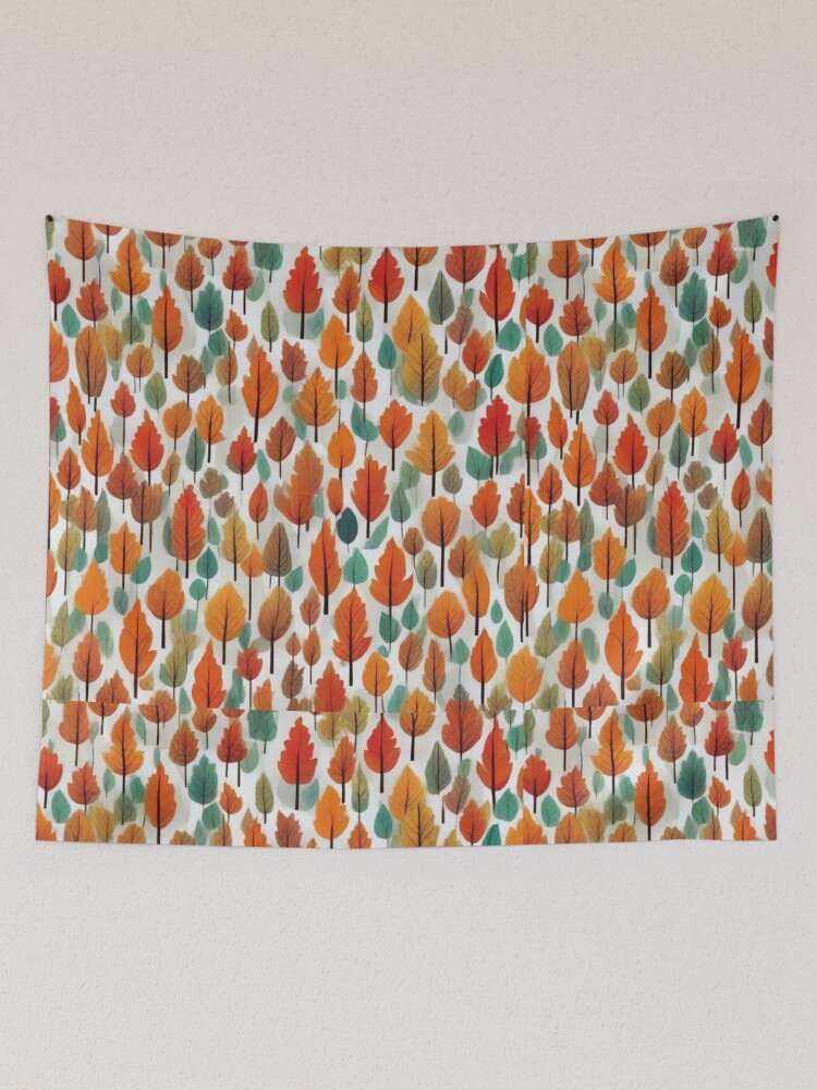 Thumbnail 2 of 3, Tapestry, Autumn pattern designed and sold by Fil4.