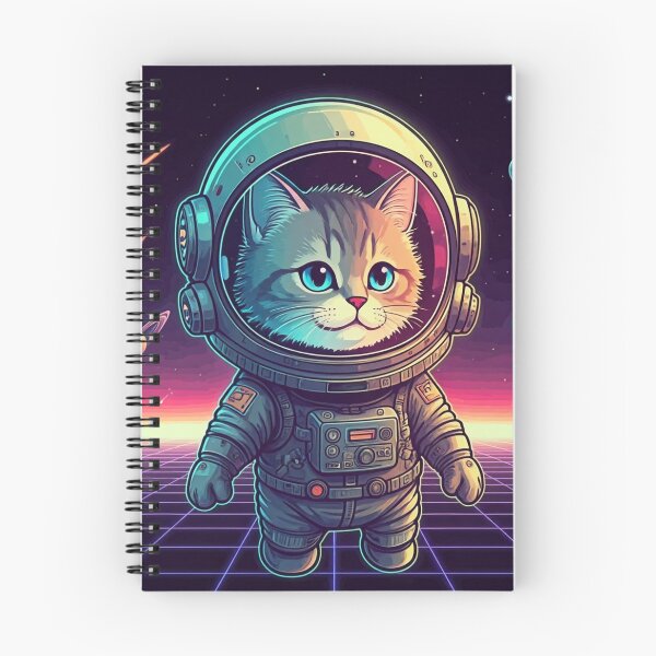 Item preview, Gatito astronauta en el espacio designed and sold by GabrielWest.