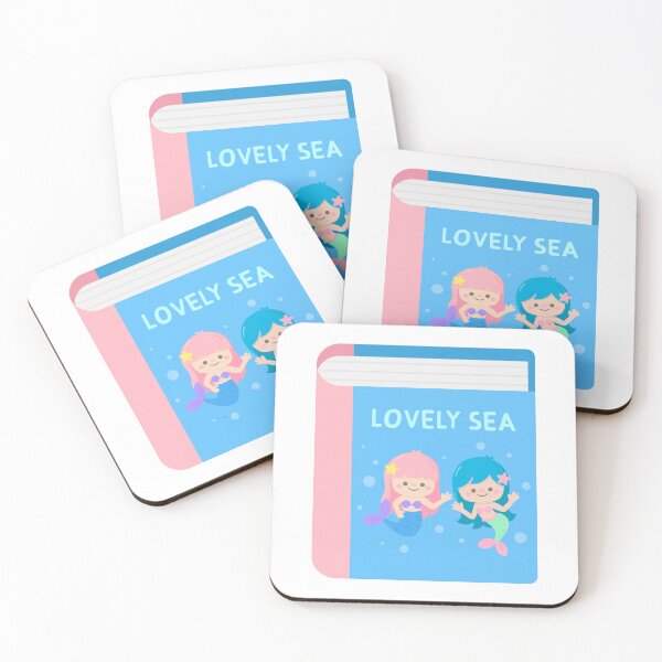 Item preview, Cute Hand Drawn Mermaid Lovely sea storybook designed and sold by nuchz.