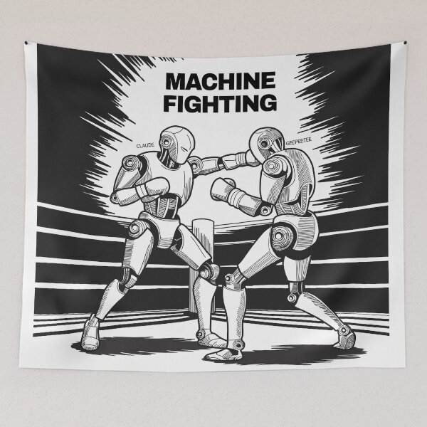 Item preview, Machine Fighting designed and sold by Code  Monkeys.