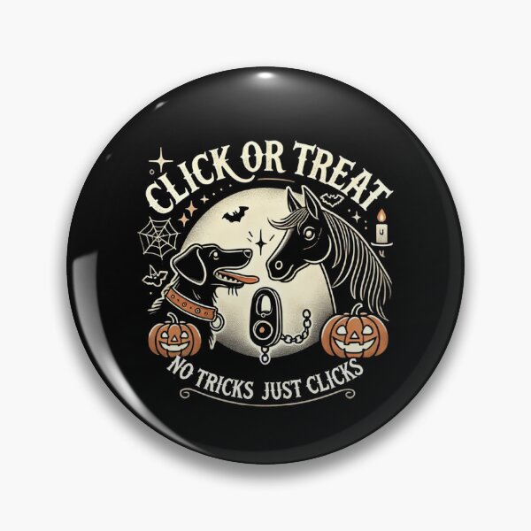 Item preview, Halloween Clicker Training - Click Or Treat - No Tricks Just Clicks designed and sold by GRABAPSHOP.