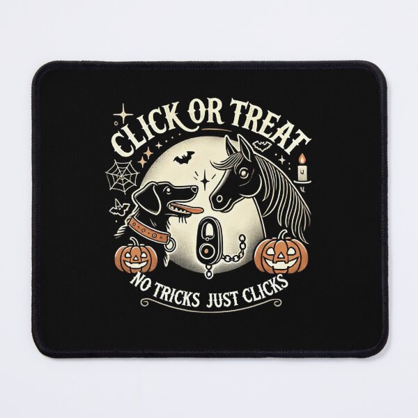 Item preview, Halloween Clicker Training - Click Or Treat - No Tricks Just Clicks designed and sold by GRABAPSHOP.