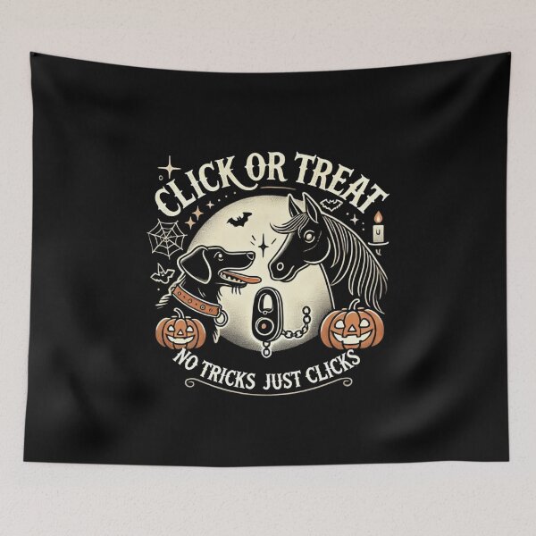 Item preview, Halloween Clicker Training - Click Or Treat - No Tricks Just Clicks designed and sold by GRABAPSHOP.