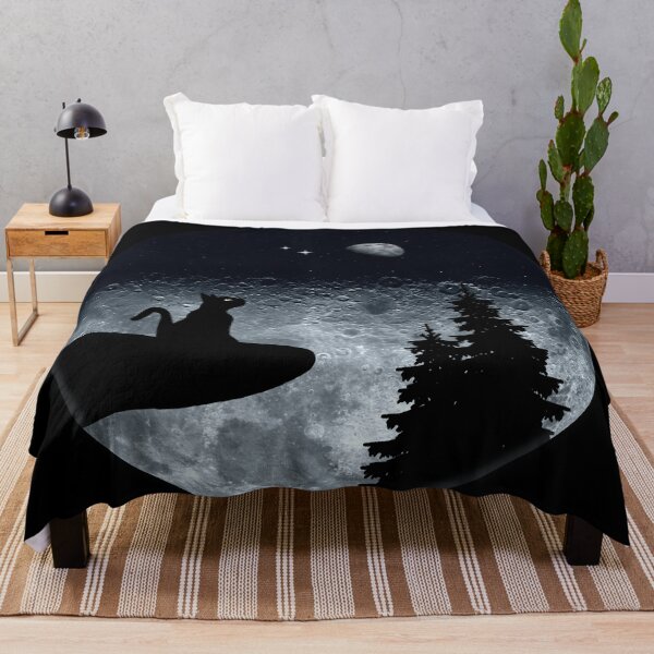 Item preview, Moon Watching Cat designed and sold by Gypsy Queen.