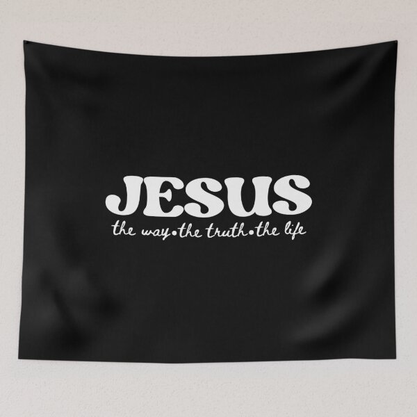 Item preview, Jesus The Way The Truth The Life,Christian Men's Design, Bible Verse Quotes,Christian Women designed and sold by mattlee20.