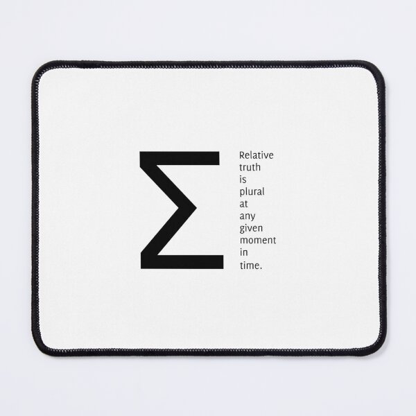 Item preview, Plural Truth: The Sum of Relative Perspectives, Unique designed and sold by villacreativa.