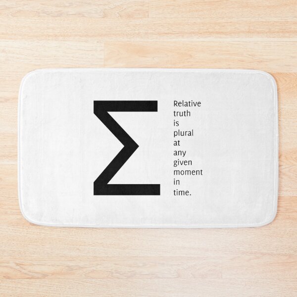Item preview, Plural Truth: The Sum of Relative Perspectives, Unique designed and sold by villacreativa.