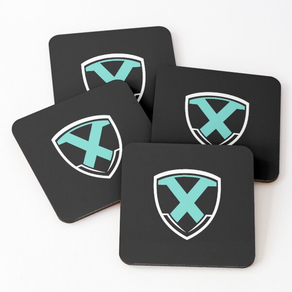 Item preview, Illustration of letter X esports shield logo designed and sold by rasagamastore.