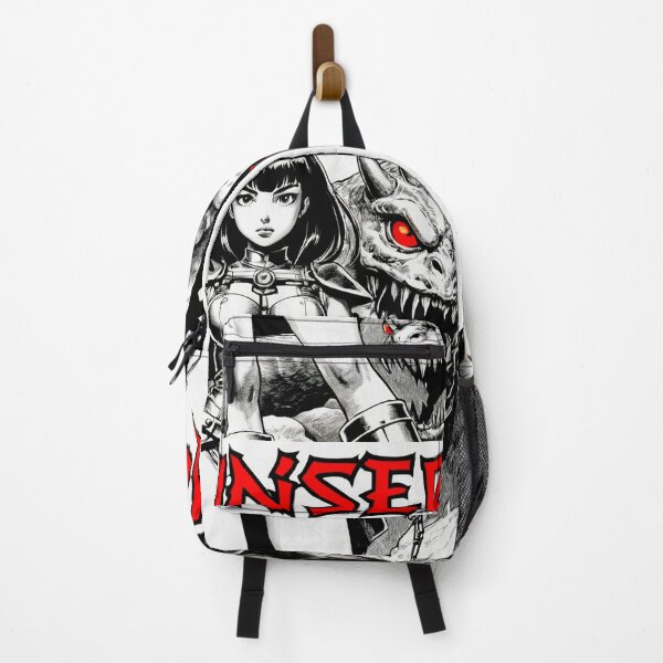 Item preview, Classic Black & White Monster and Anime Girl Design designed and sold by AnimeMangaGirls.