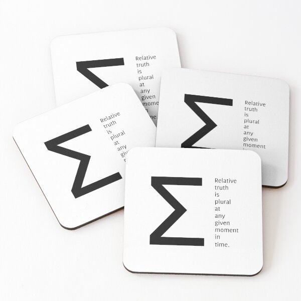 Item preview, Plural Truth: The Sum of Relative Perspectives, Unique designed and sold by villacreativa.