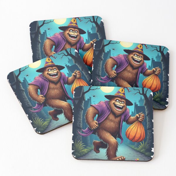 Item preview, Sasquatch trick or treat designed and sold by kjp-design.