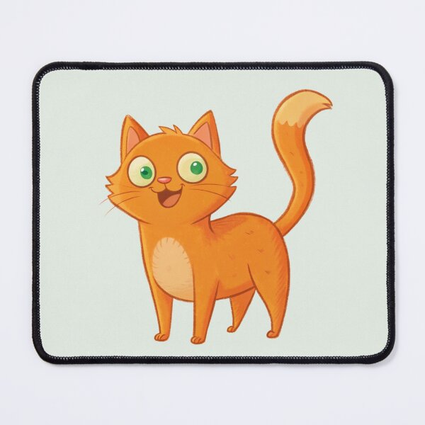 Item preview, excited orange cat designed and sold by rlav123.