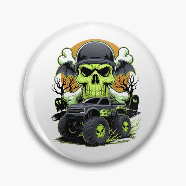Item preview, Monster truck,skull designed and sold by gittuska11.