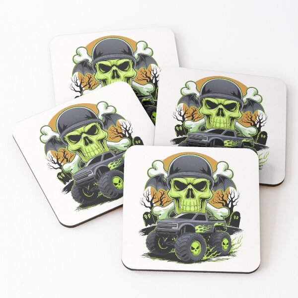 Item preview, Monster truck,skull designed and sold by gittuska11.