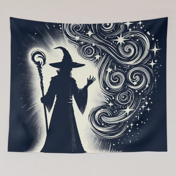 Item preview, A Sorcerer's Spell A Starlit Symphony of Magic designed and sold by TeslaSt0re.
