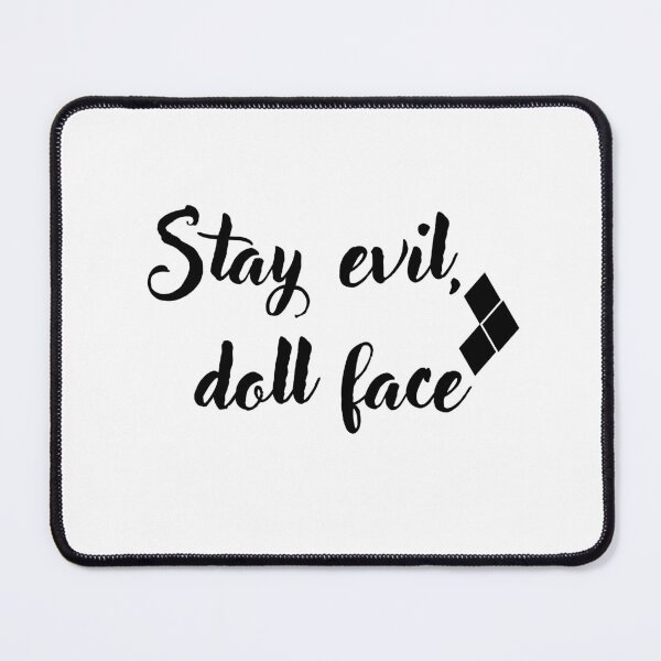 Item preview, Stay evil, doll face designed and sold by mimirocker.
