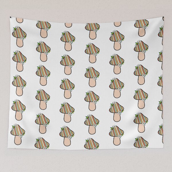 Item preview, Retro Mushroom orange and green  designed and sold by MrsCreative1.