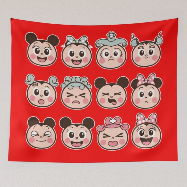 Item preview, A delightful collection of isney-style facial expression stickers designed and sold by 123ks.