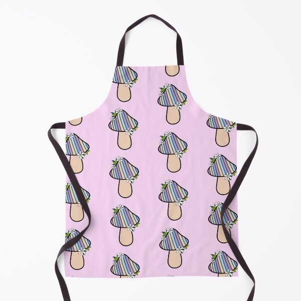 Item preview, Retro Mushroom Pastel Colors, Purple and Cream designed and sold by MrsCreative1.