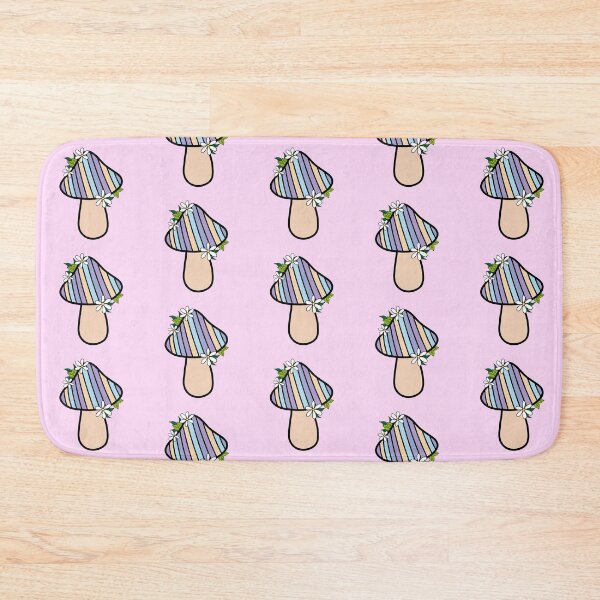 Item preview, Retro Mushroom Pastel Colors, Purple and Cream  designed and sold by MrsCreative1.