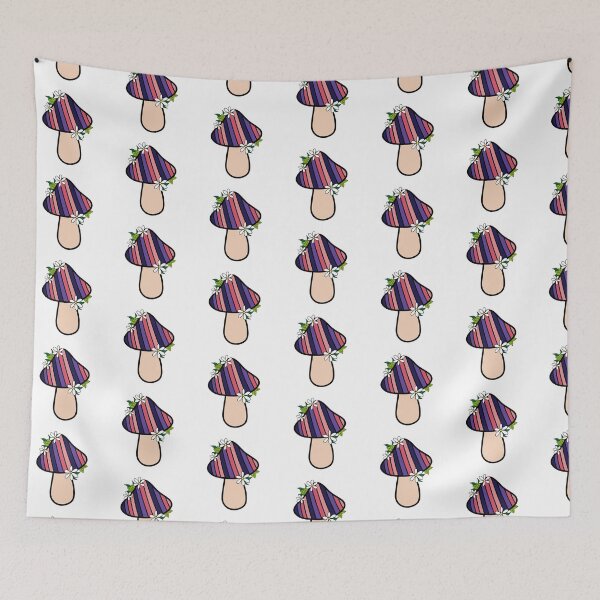 Item preview, Retro Mushroom Purple and Pink designed and sold by MrsCreative1.