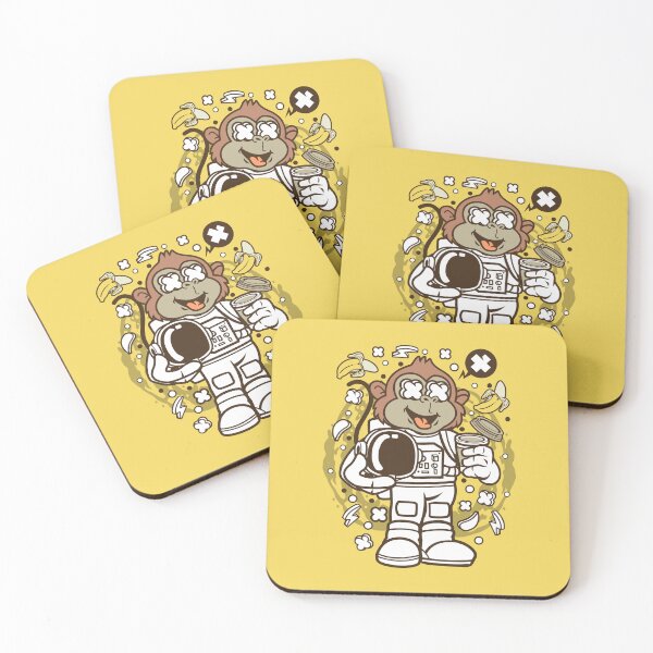 Item preview, monkey astronaut designed and sold by ManikRaja.