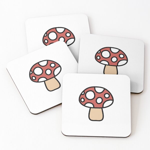 Item preview, Retro Cute Mushroom Red and White  designed and sold by MrsCreative1.