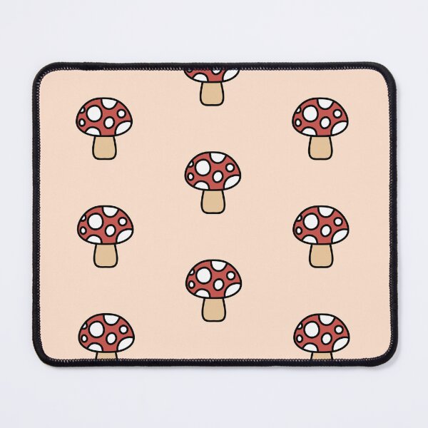 Item preview, Retro Cute Mushroom Red and White designed and sold by MrsCreative1.