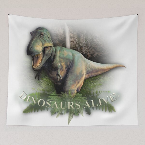 Aperçu de l'œuvre Dinosaures vivants ! Dinosaure tyrannosaure vintage Dinamation créée et vendue par The Paleo shop ..