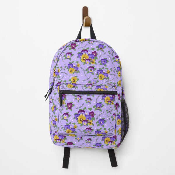 Item preview,  Pansy Flowers in lavender background designed and sold by jennyldesigns.