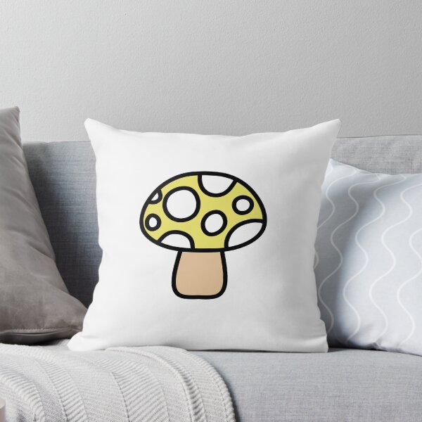 Item preview, Retro Cute Mushroom Yellow and White  designed and sold by MrsCreative1.