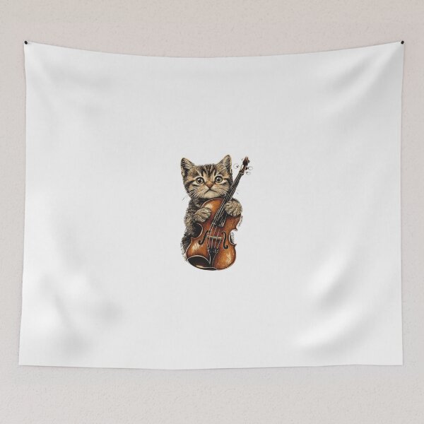 Item preview, Violin Cat designed and sold by FunnyThings1.