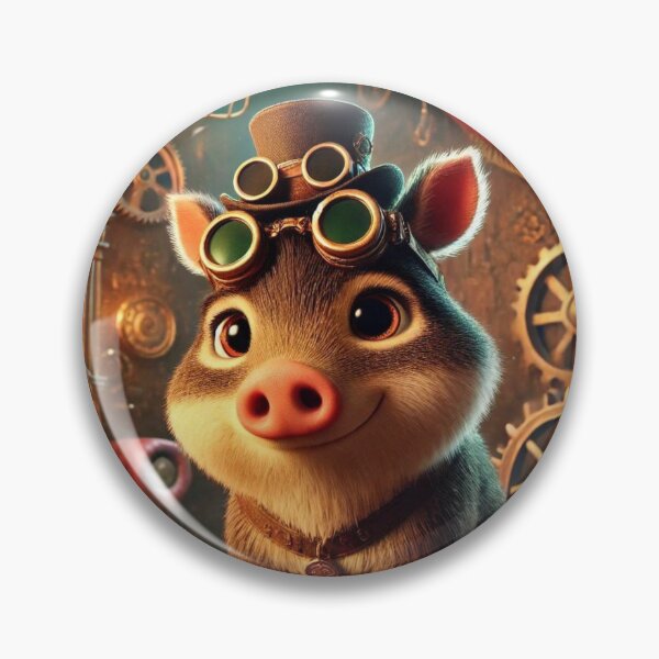 Item preview, Steampunk Collared Peccary designed and sold by Sillytoe.