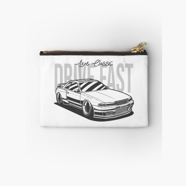 Item preview, "DRIVE FAST" JDM Nissan GTR 32 Line Art designed and sold by TrilogyMerch.