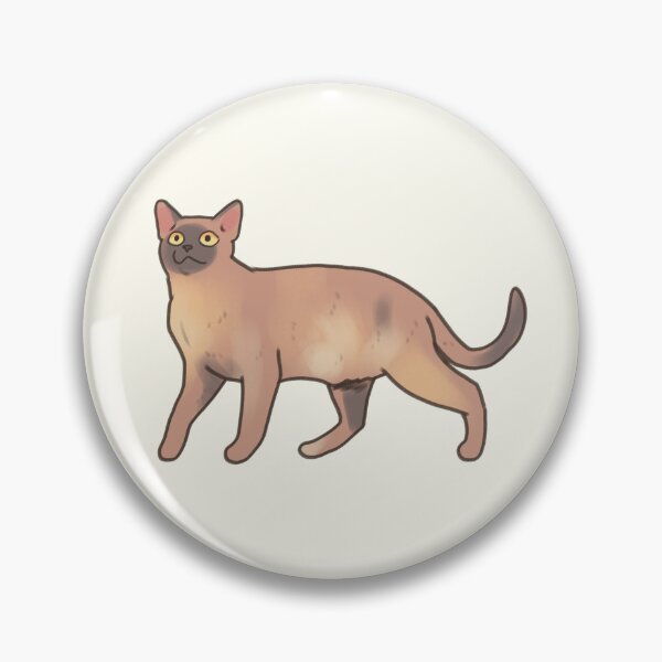 Item preview, Cute Burmese cat art designed and sold by Artofmayara.