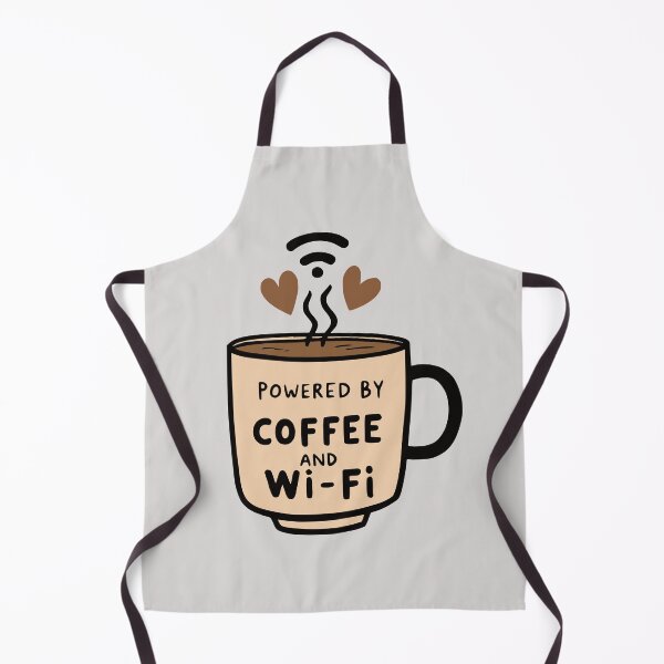 Item preview, Powered by coffee and Wi-Fi designed and sold by 2Blue-Dots.