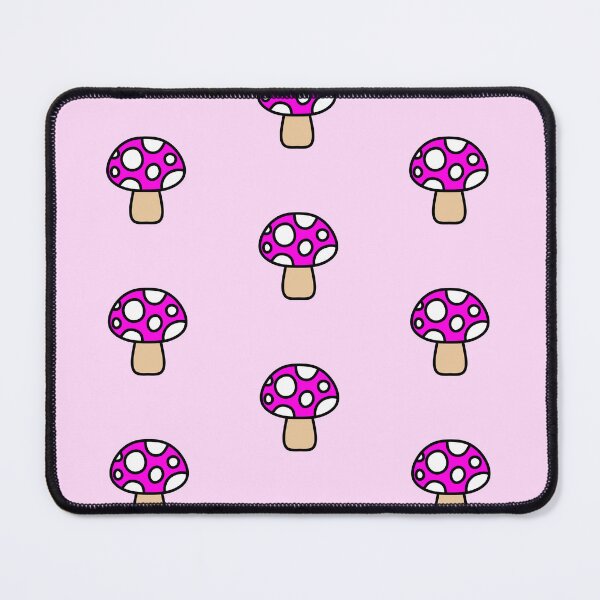 Item preview, Retro Cute Mushroom Neon Pink designed and sold by MrsCreative1.